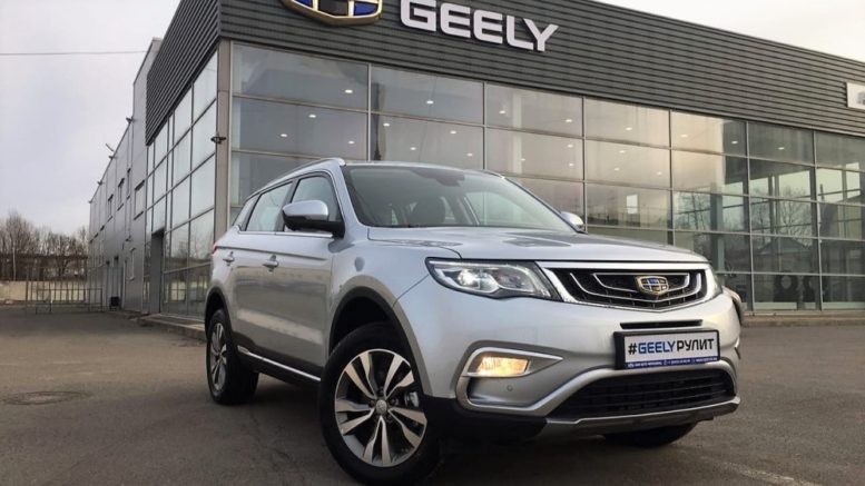 Geely Atlas в Череповце