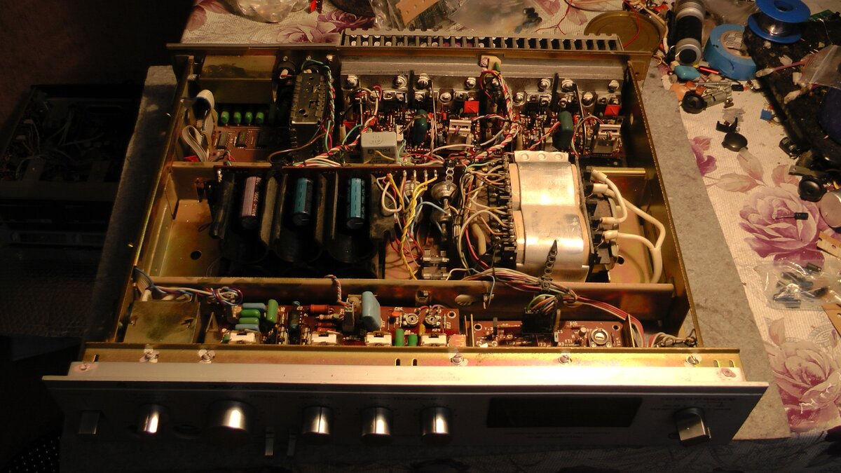 усилитель оживает