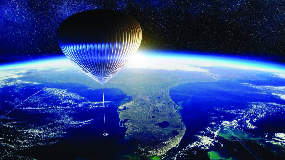 Источник фото:  orlandosentinel.com  Многоразовая капсула от "Space Perspective" 