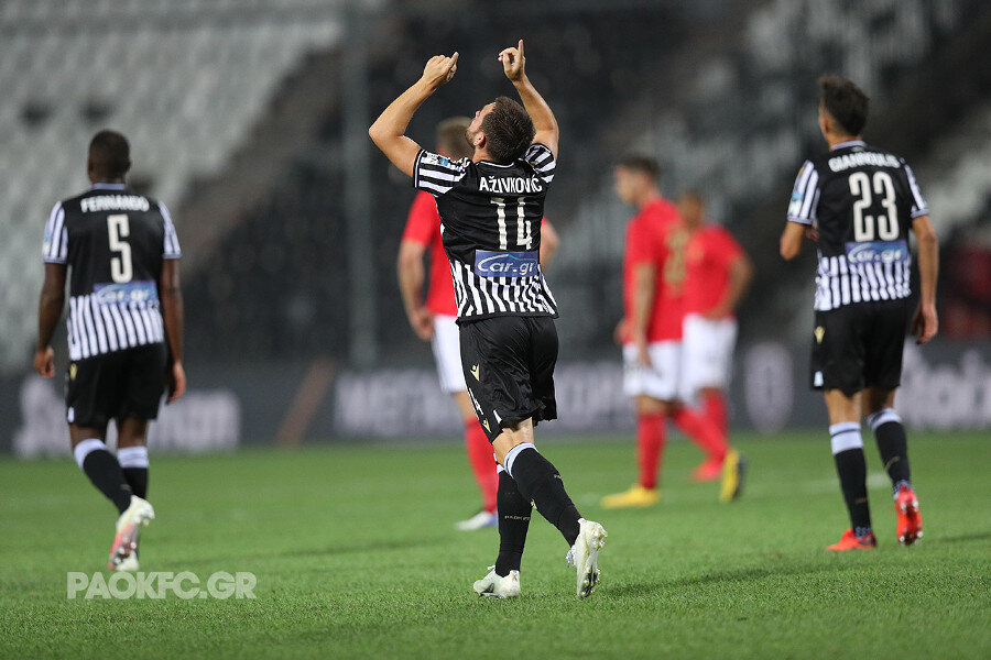 Победа ПАОКа над Бенфикой, PAOKFC.GR