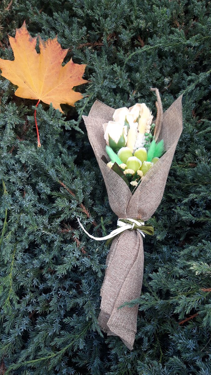 🍁Листик +букетик💐=комплимент 💝