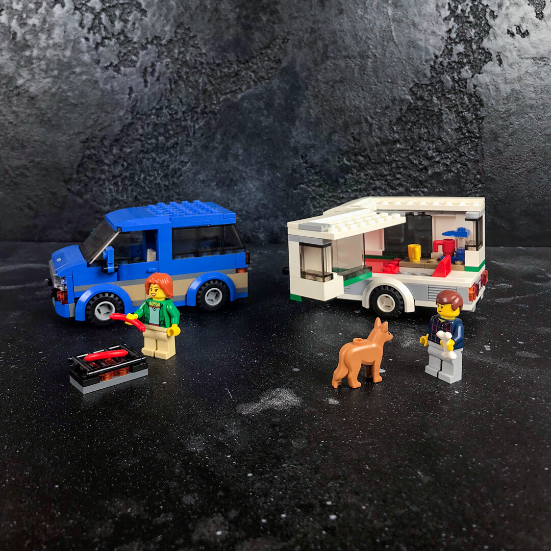 LEGO 60117 | VAN & CARAVAN | Фургон и дом на колесах | Lego Play Room | Дзен