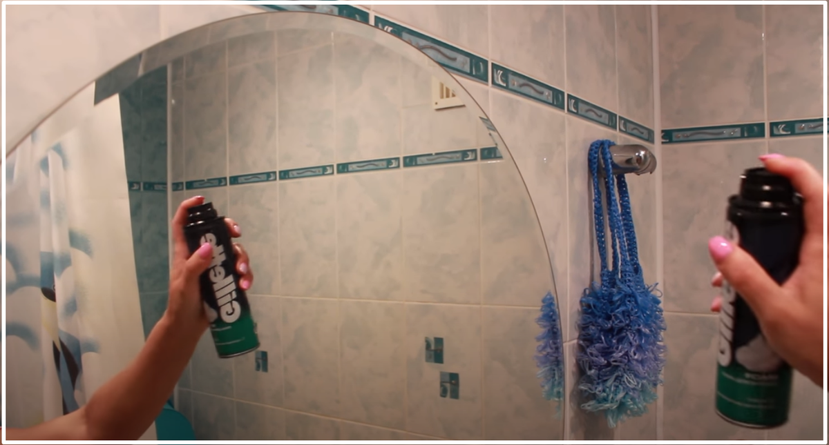 Обычная пенка для бритья