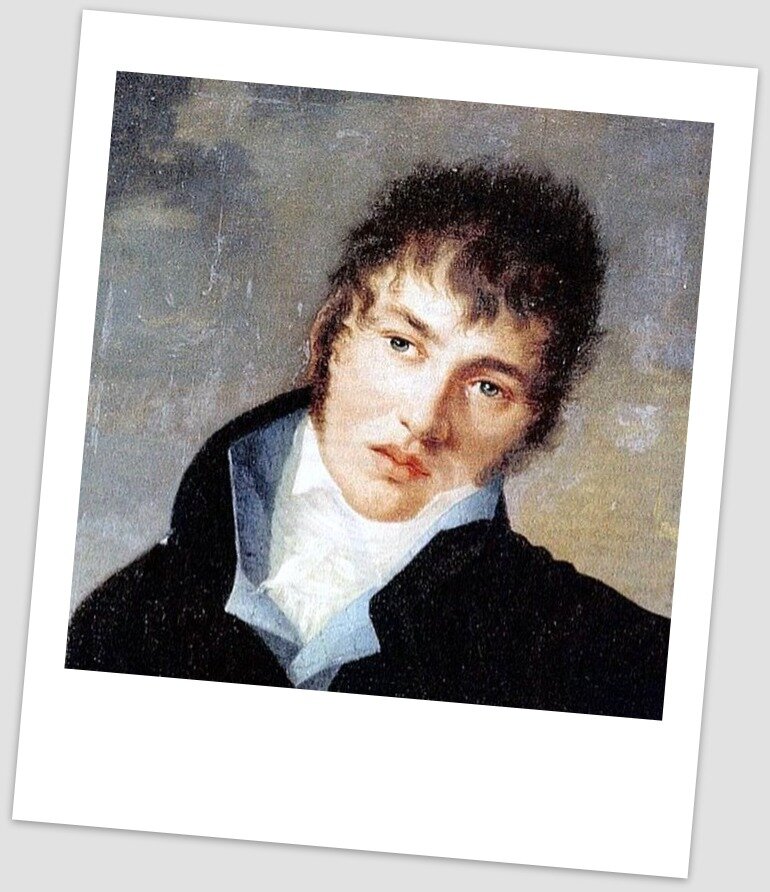 Федор Иванович Толстой в юности. Портрет работы неизвестного художника