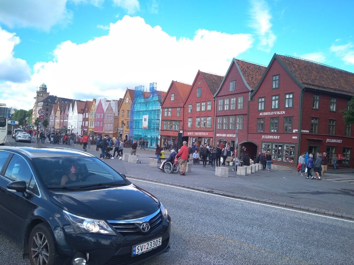 В Берген на мащинах из Питера доезжаем за 5-6 дней. Фото из личного архива автора