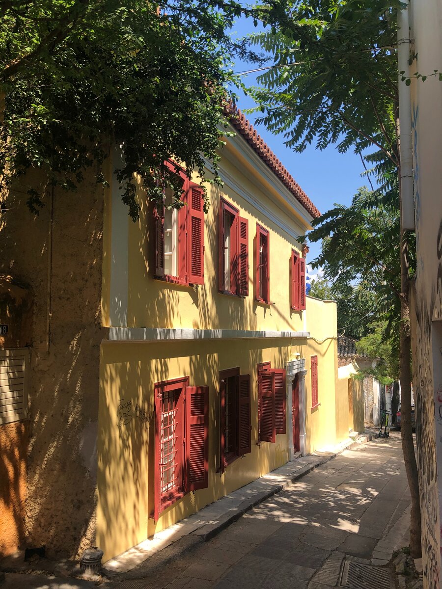 Колоритный домик в районе Плака рядом с Акрополем