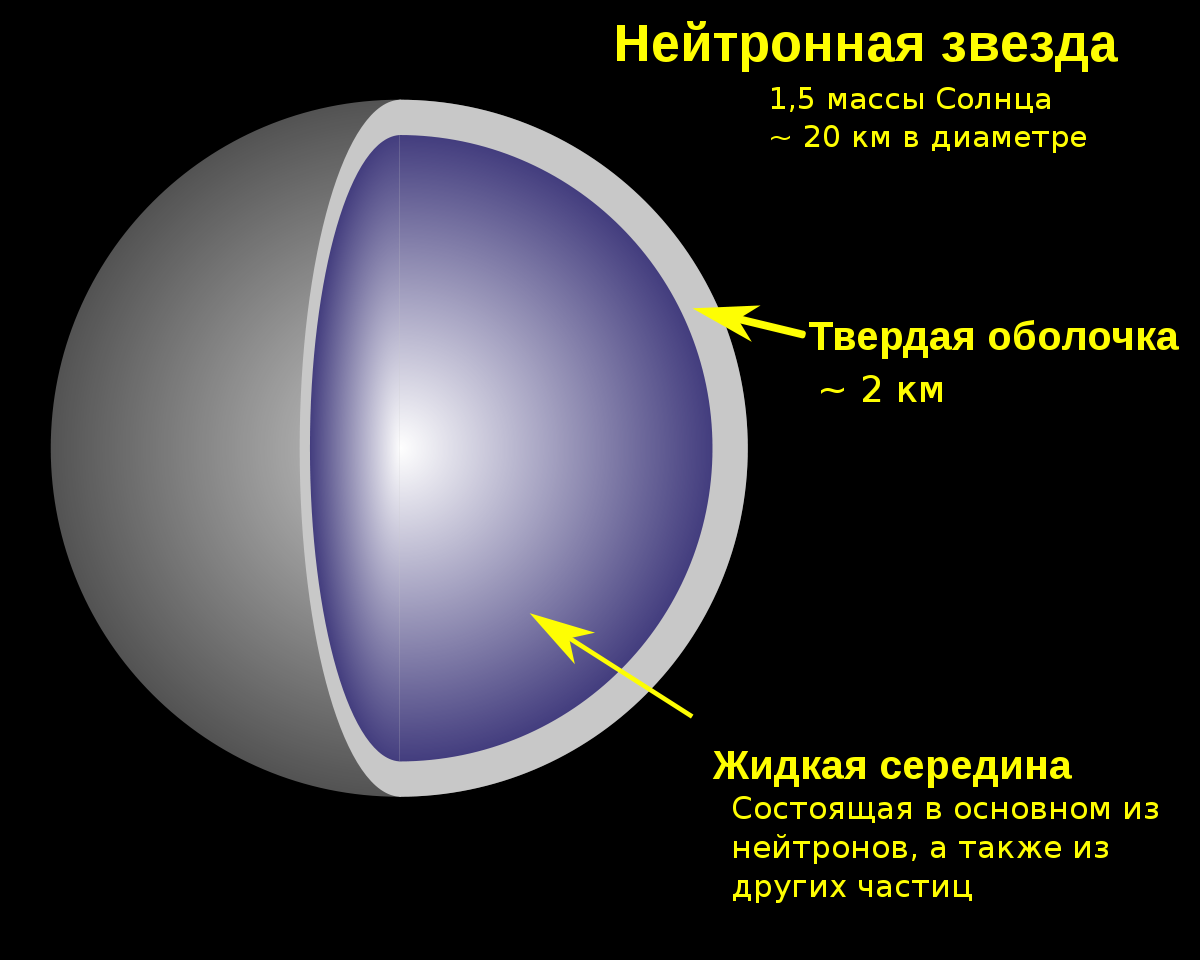 Нейронные Звёзды, смерть и возраждение Сверх нового.