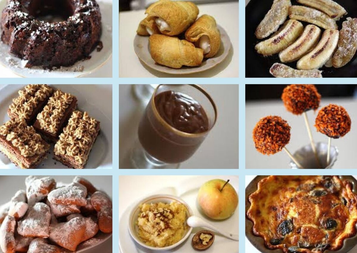 Люблю готовить выпечку и десерты.