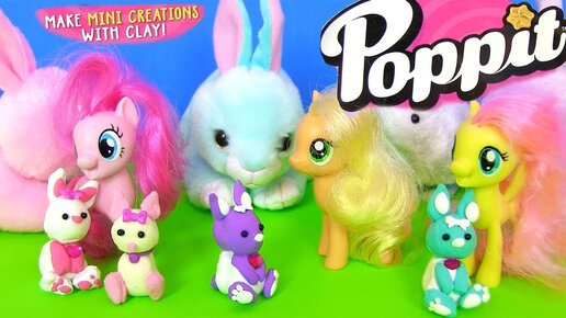 Как слепить зайчика Littlest Pet Shop из пластилина