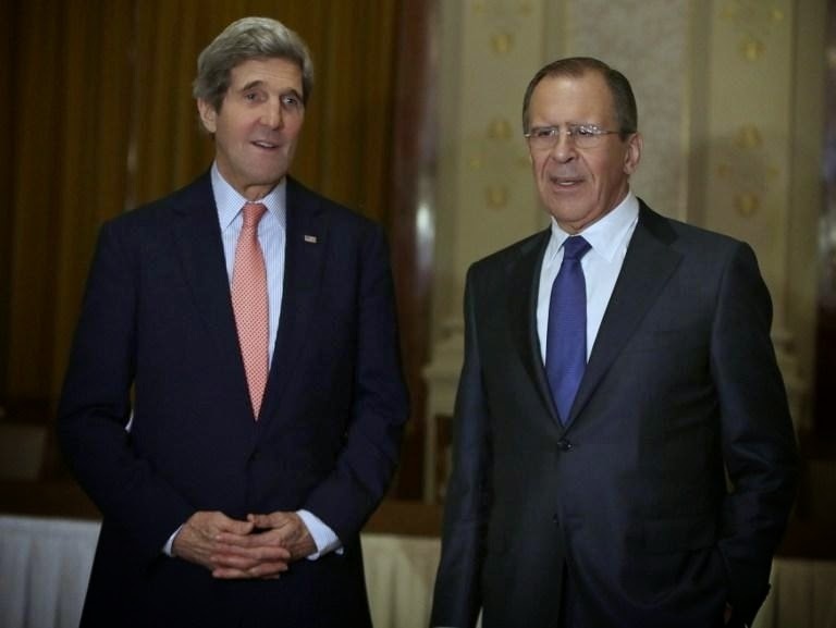 С. Лавров и Д. Керри