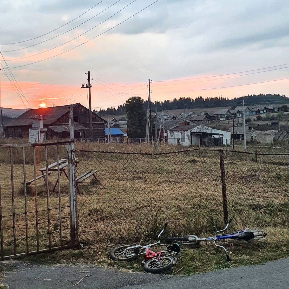 Село Серпиевка в Челябинской области. Август 2021 г.