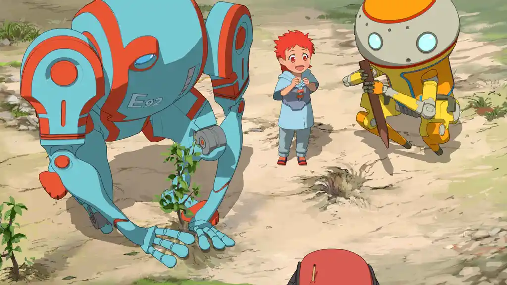 Эдем ONA [Аниме про андроидов 2021], картинка из интернета