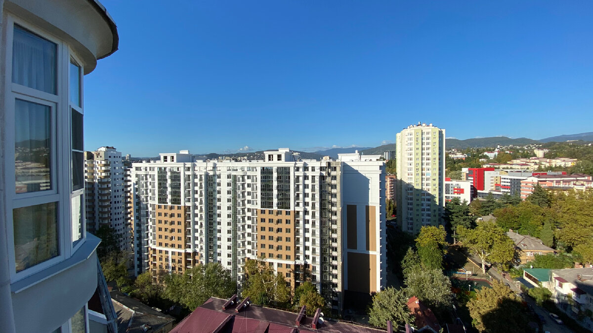 Вид на ЖК «Альпийский Квартал», 1-я очередь: корпус 1,2,3,4 и 5