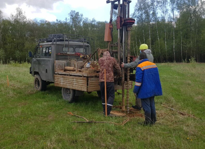 Геология участка в КП "Ерёмино Парк"
