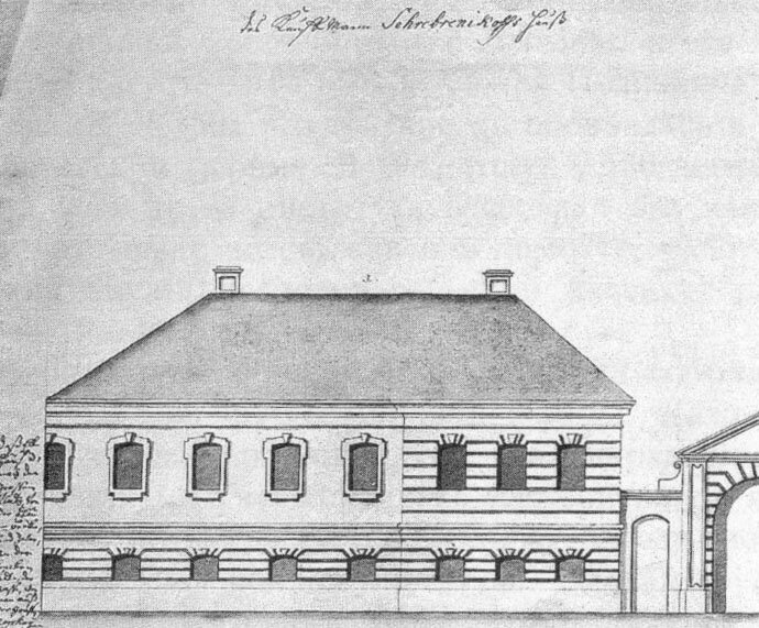 Большая Морская 46. 1740е года. Фото из свободных источников.
