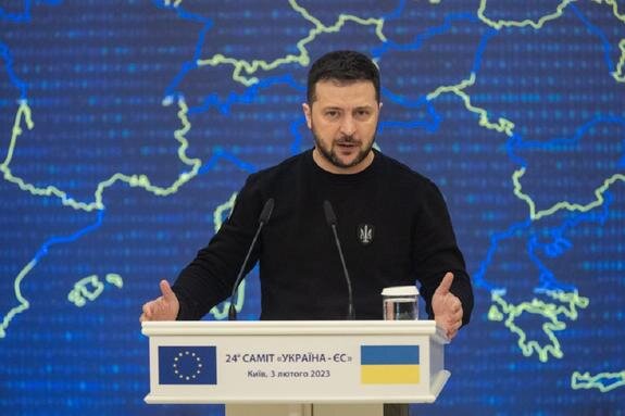    Президент Украины Владимир Зеленский, President Of Ukraine Office / globallookpress.com