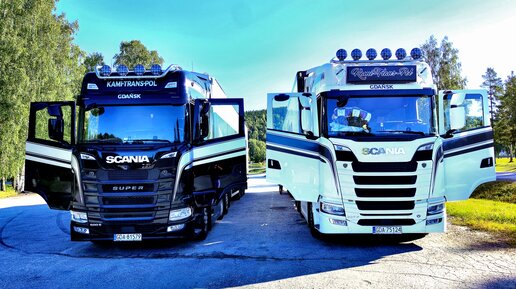 Поменял Сканию Super на Сканию V8! Как разложить вещи в кабине ...