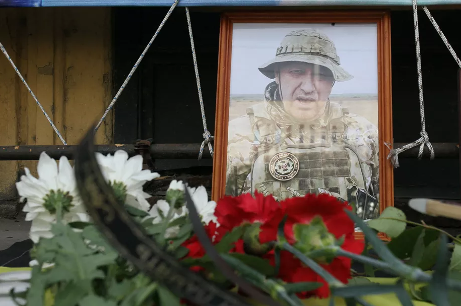 В Ростове почтили память Евгения Пригожина. Фото: Stella Pictures