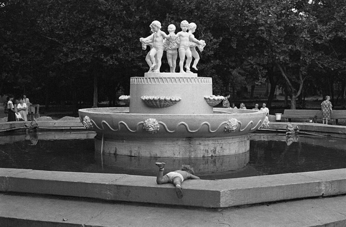 череповец комсомольский парк фонтан