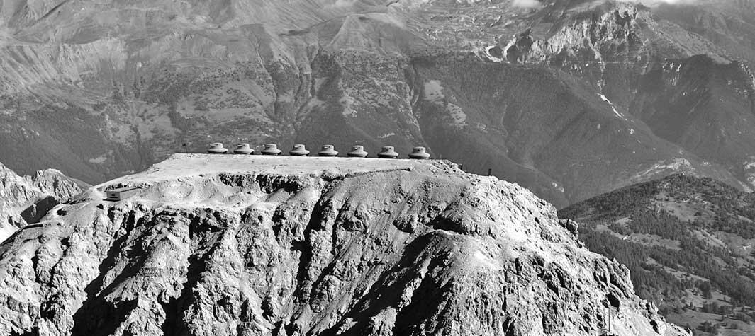 Вид с самолёта батареи №515 (форт Шабертон). (с) kykyryzo.ru