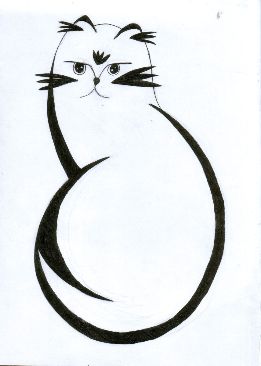 Работа ученицы Школы Дизайна "Мальчик.ru" Лаук Ксении