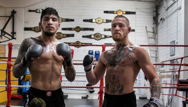 "Это не просто история о противостоянии двух человек. Это было противостояние России и Ирландии. Я знаю, что многие поддерживают Хабиба, ведь у Конора впереди поступки, он не всегда поступает верно, но мотивы его честны. Первая стычка случилась, когда он вступился за друга - Артема Лобова, на которого напала целая банда, будь ты самым смелым бойцом на свете, ты не сможешь противостоять толпе. Хабиб бандит, хулиган и беспредельщик. Его выходка после боя доказала, что мотивы его были далеко не спортивные. Я не оправдываю Конора, он ошибался в своих высказываниях и поступках, но делал он это, чтобы обеспечить семью, а не устраивать межнациональную рознь." - Дэннис Диллон.  