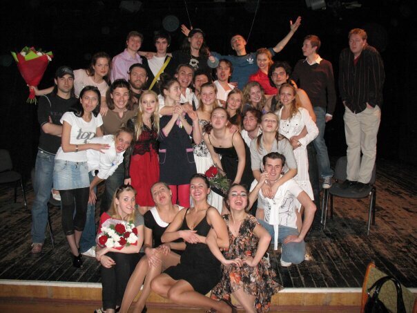 Мой курс! 2008 год. (Я раскинул руки)