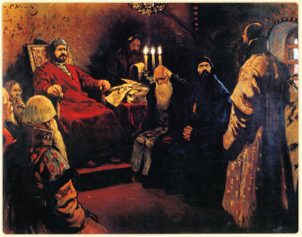 С. Иванов "Боярская дума" 1907