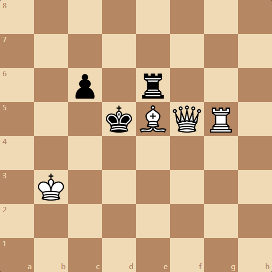 Задача по шахматам. Мат в 2 хода.