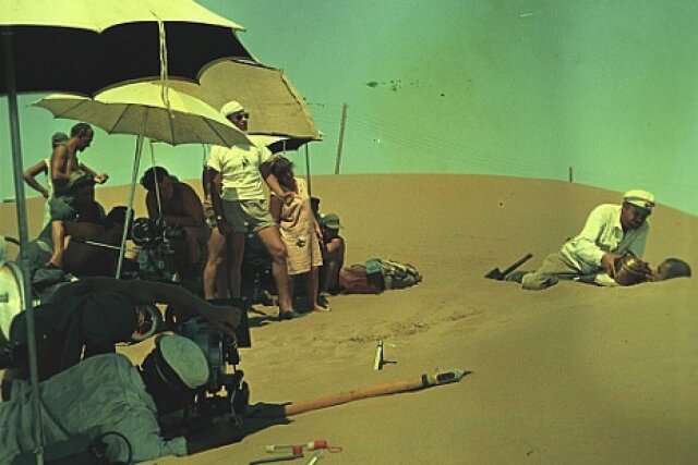 На съемках фильма «Белое солнце пустыни» Фото: TVkinoradio