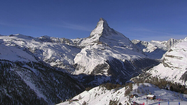 
 Изображение веб-камеры в Церматте