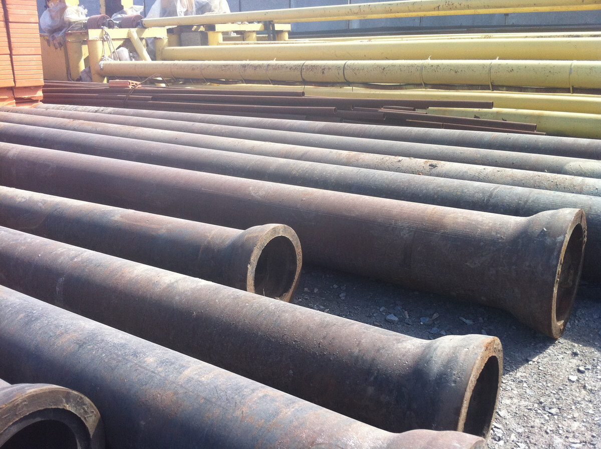 Чугунные канализационные трубы