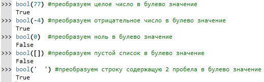Python. Логический тип данных, операторы сравнения, логические ...