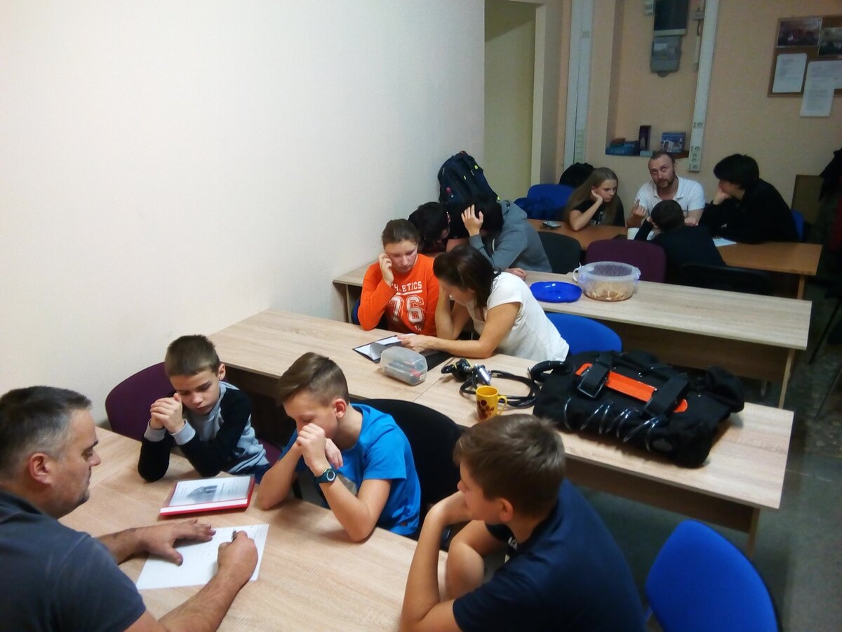 Детское занятие: теория - январь 2019г. Прежде чем получить акваланг, надо поучиться!