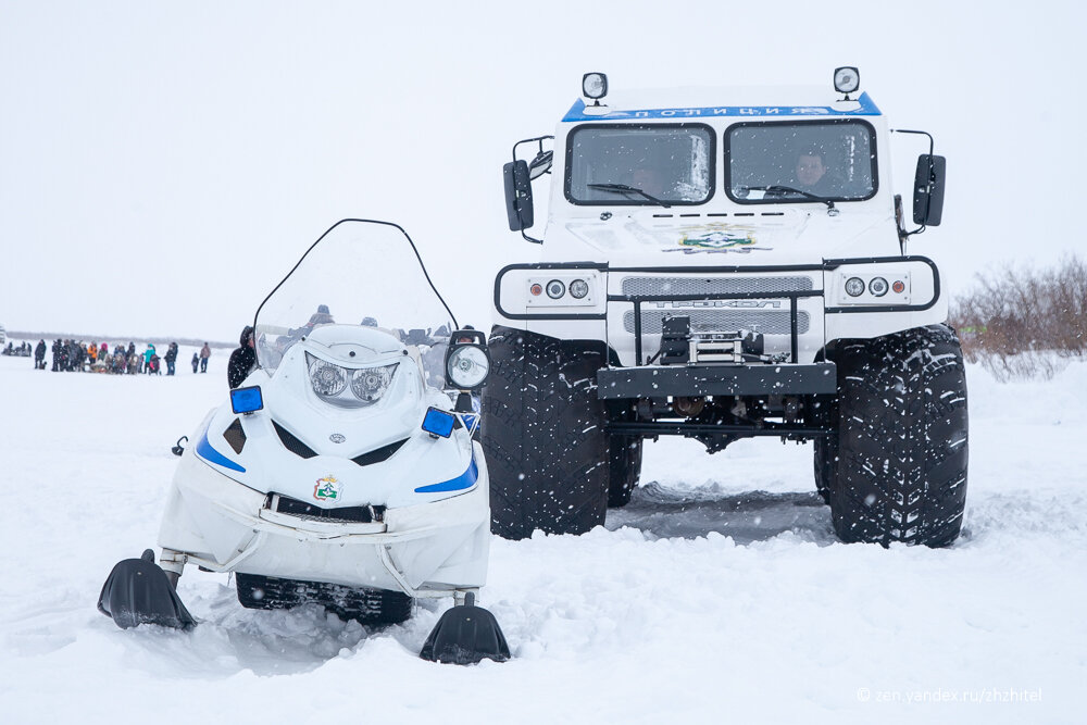 Полицейская техника в Нарьян-Маре
