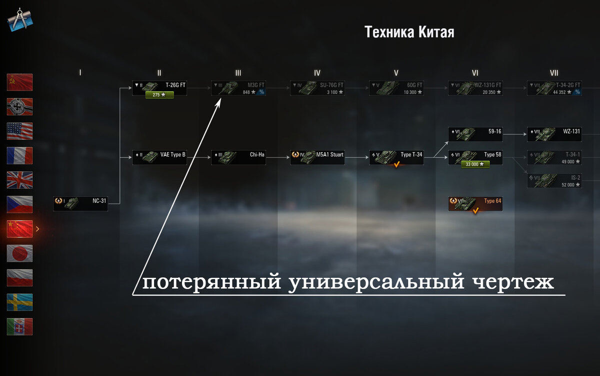 Как получить универсальные чертежи в World of Tanks.