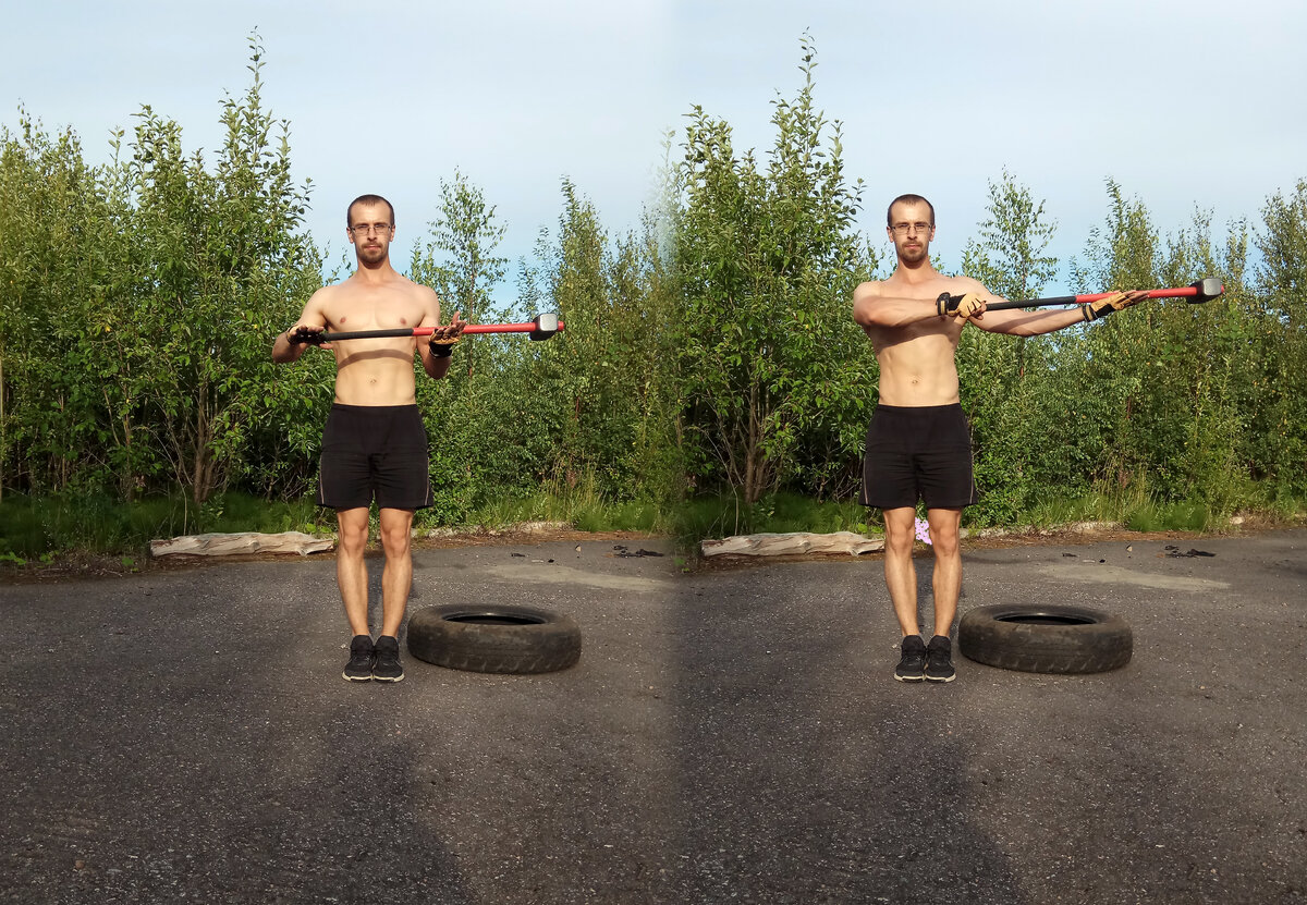 Вынос кувалды.