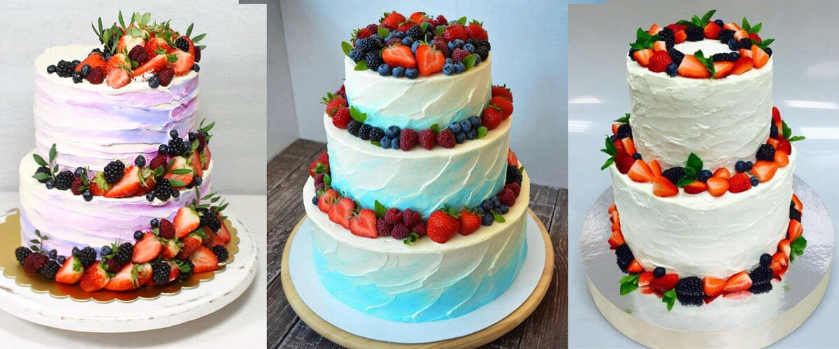 5 идей, как украсить свадебный торт