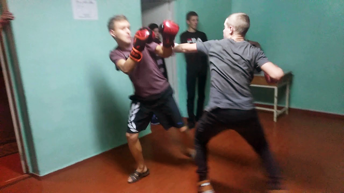 Бокс в общежитии, фото для ознакомления