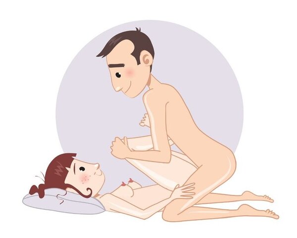 Иллюстрация позы Правильный угол