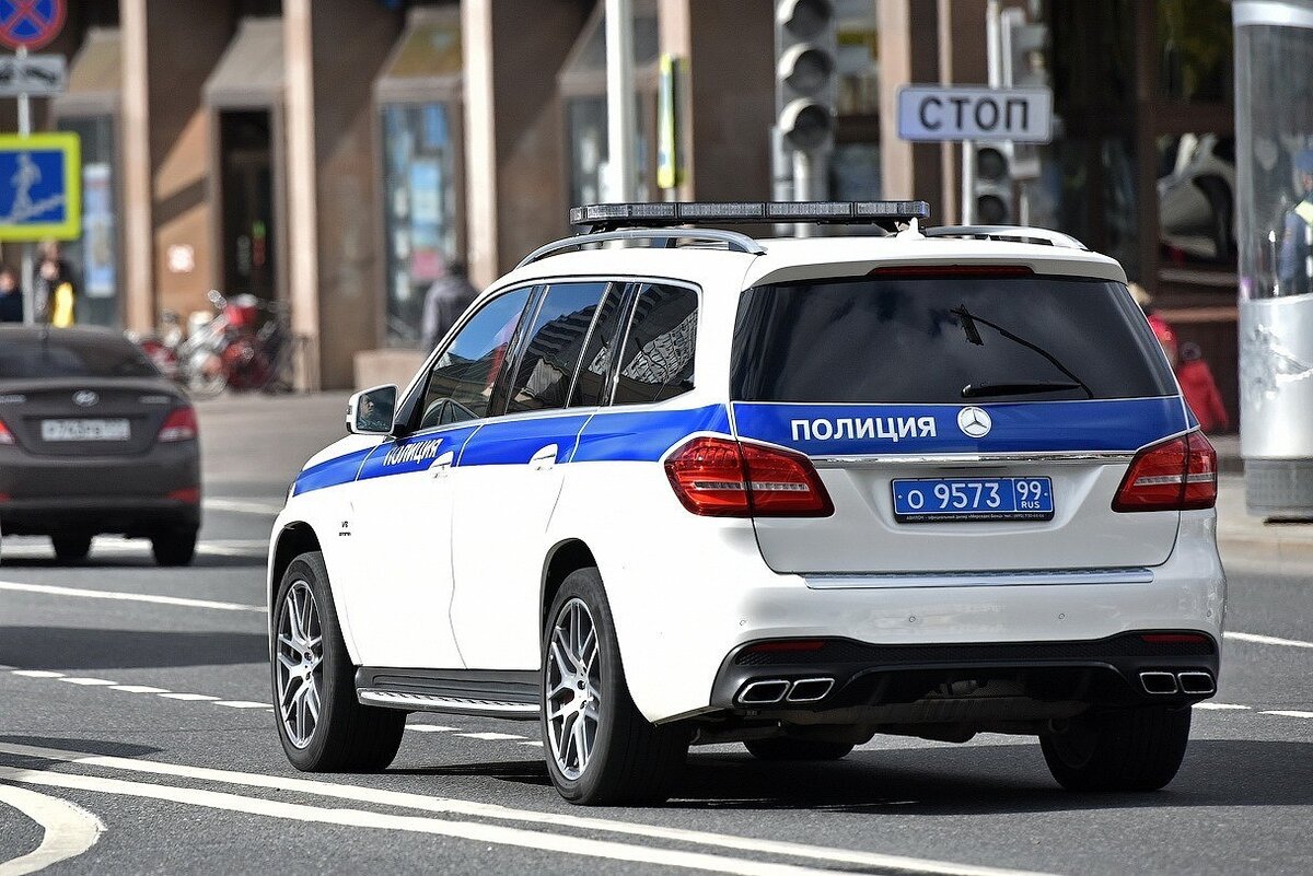 Mercedes-AMG GLS 63 полиция