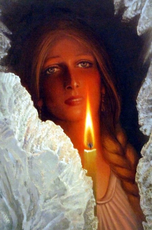 Константин Васильев. "Ожидание", 1976 г.