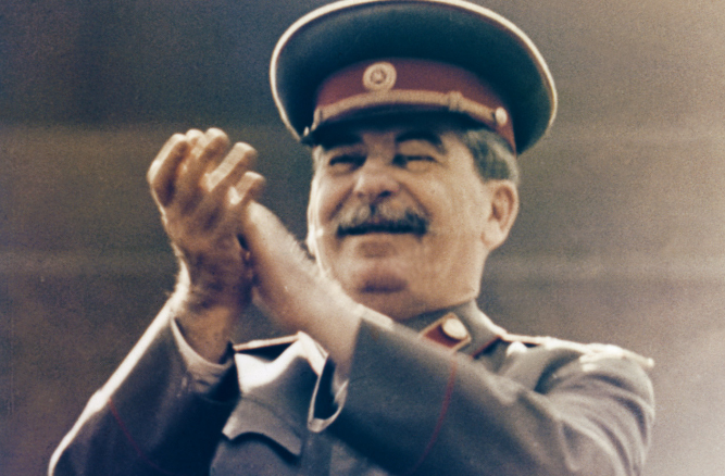 Ха - ха-ха ...отлично. Иосиф Сталин в 1949 году. Фото: Совфото/Getty