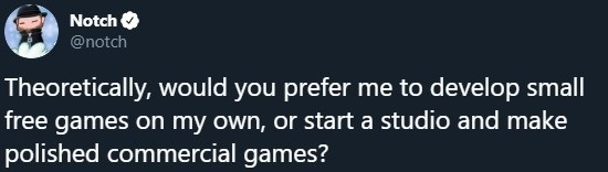 Пост Notch в Twitter