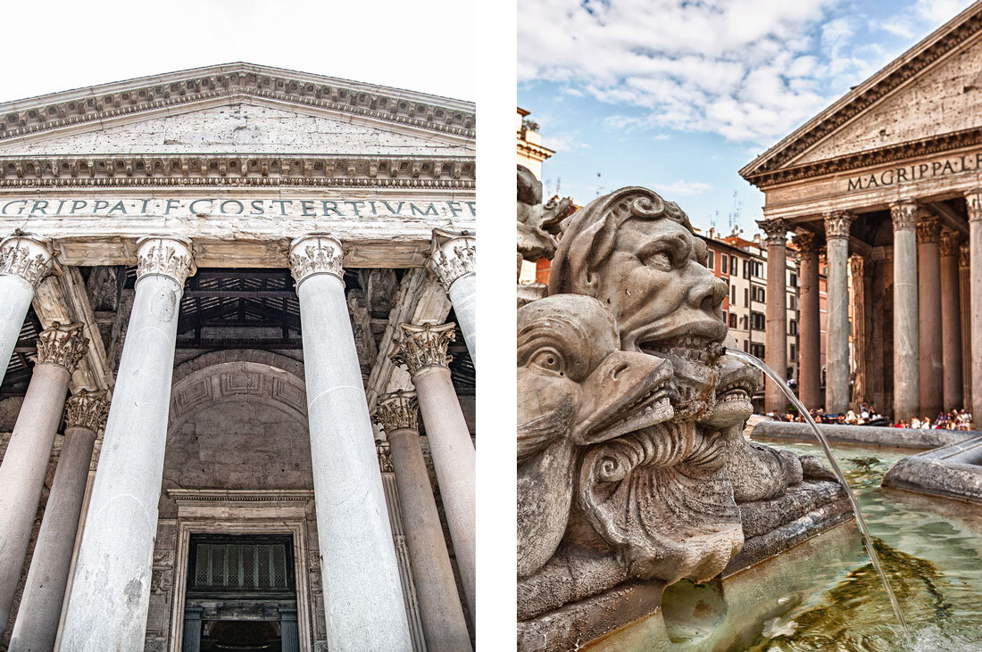 Название храма переводится как «храм всех богов»: именно для них и строили древние римляне. 