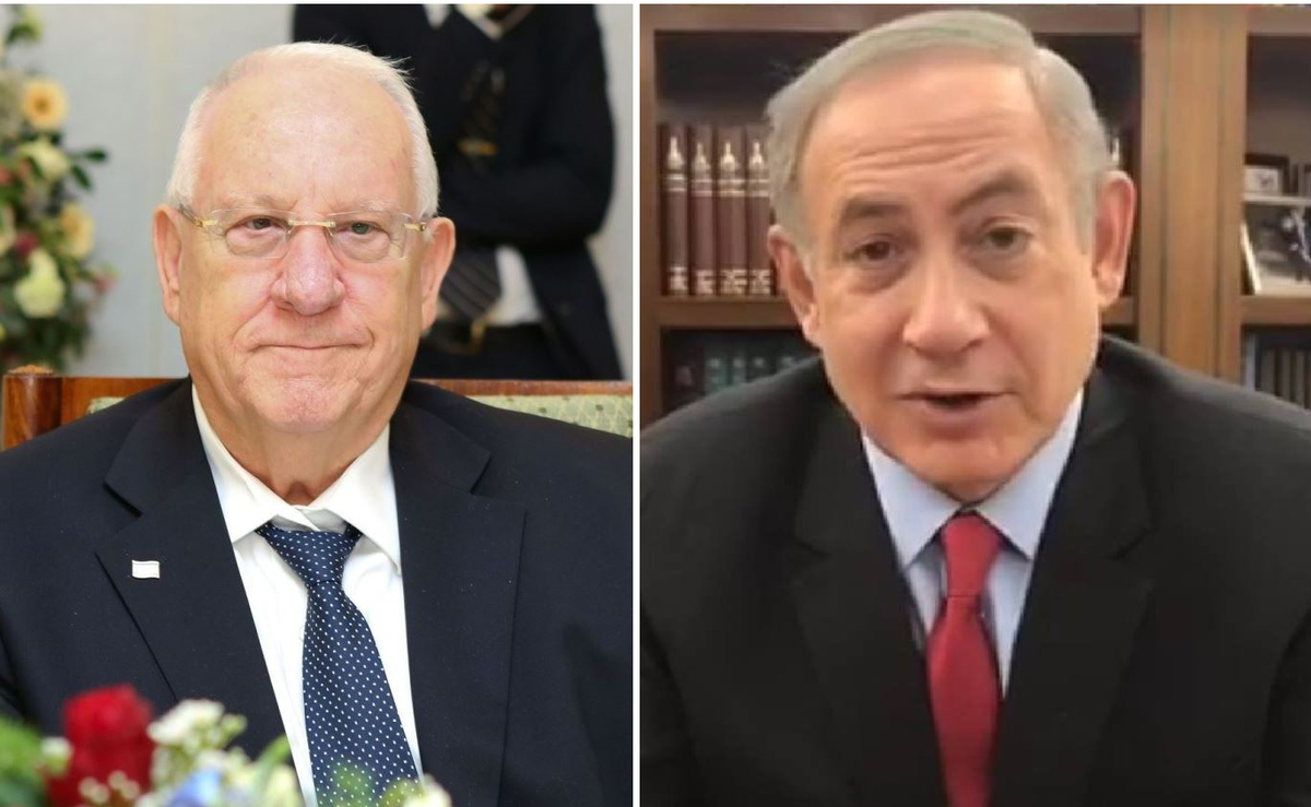 Реувен Ривлин и Биньямин Нетаньягу