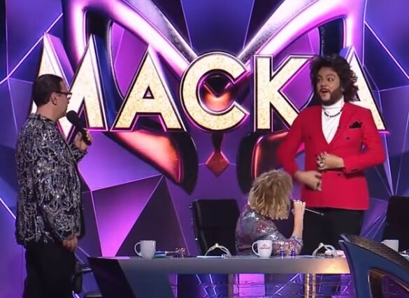 Принт-скрин с канала НТВ на Youtube. Кадр финала шоу "Маска"