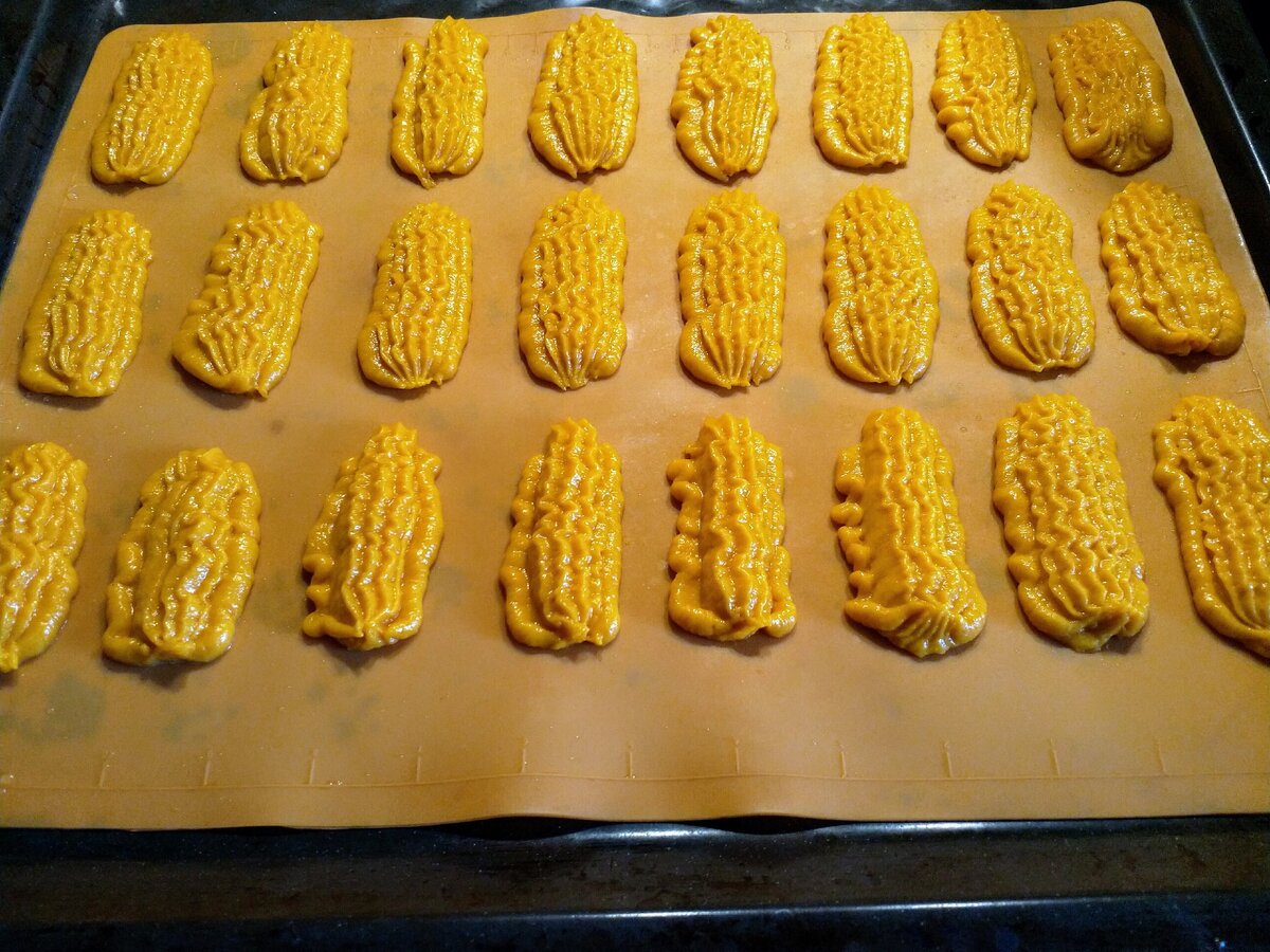 Печенье из вареной моркови