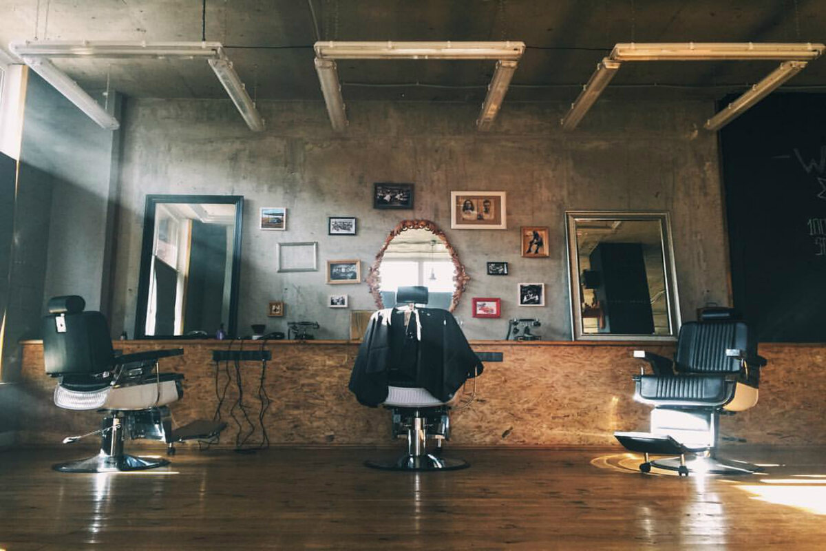 Современный барбершоп