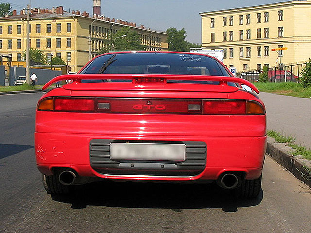 Mitsubishi gto (вид сзади) 